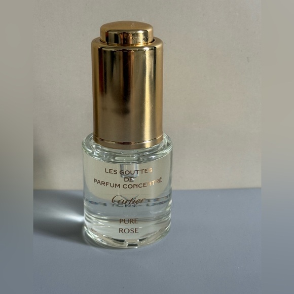 Cartier Other - Cartier Pure Rose Oil Cartier Les Gouttes Pure Rose Parfum Concentré 15ml